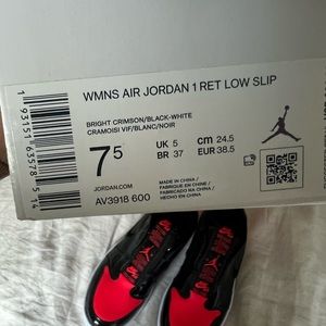 Air Jordan 1 Retro Low Slip-On (Infra-Red)